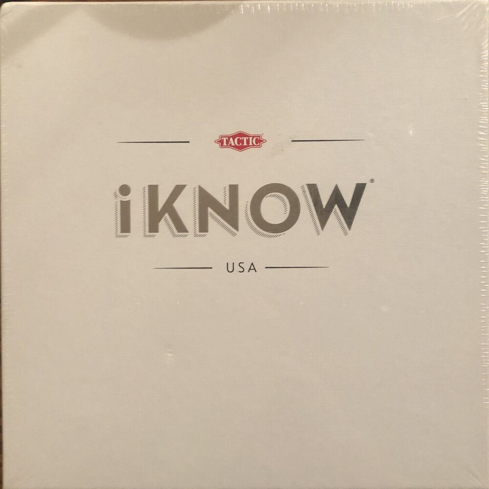 iKNOW Innovative Trivia Game-Tactic USA- NEW SEALED